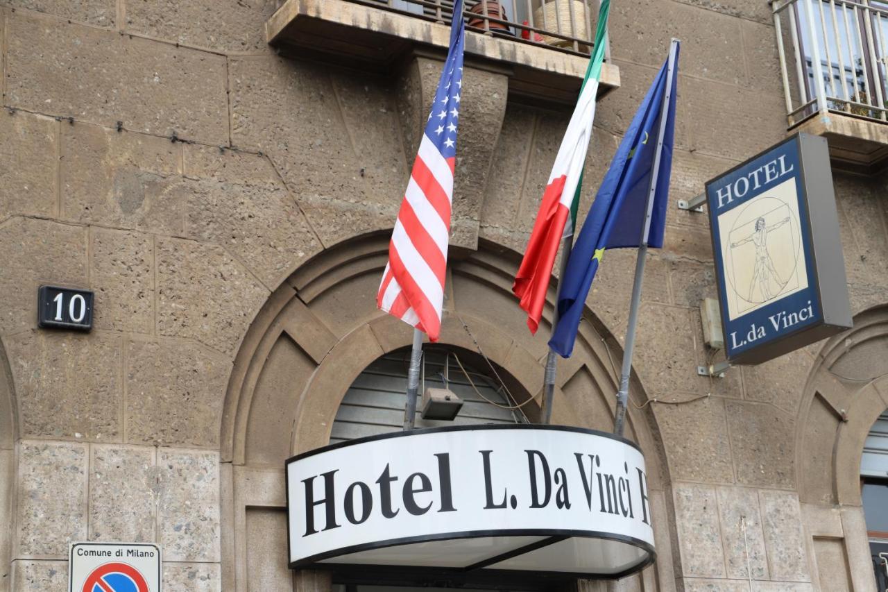 Albergo Leonardo Da Vinci Milan Bagian luar foto
